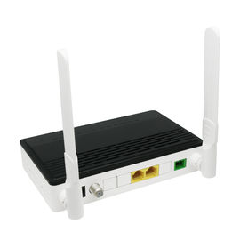 A rede de transportes da fibra ótica do modem de GEPON FTTH ONU com 1GE+1FE+1Catv+Wifi move