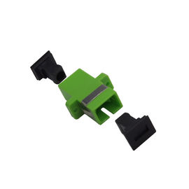 Adaptador simples do Sc Apc dos acessórios do cabo de fibra ótica do único modo com flange